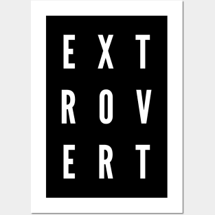 Extrovert Posters and Art